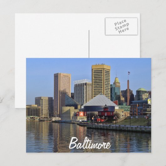 ボルチモア ポストカード (正面/裏面)