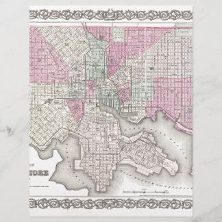 ボルチモア・メリーランドの地図