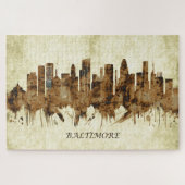 ボルチモア・メリーランドの街並み ジグソーパズル (横)