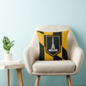 ボルチモア、メリーランド州旗のアメリカのモージョピロー クッション (椅子)