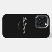 ボルチモア メリーランド州 iPhoneケース (裏面横)