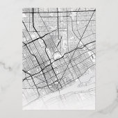 ボルチモア・ラブロケータ |シティテーマ結婚の 箔招待状 (裏面)