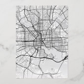 ボルチモア・ラブロケータ |結婚式の日付の保存 箔招待状 (裏面)