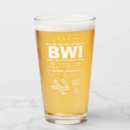 ボルチモア/ワシントン国際空港 BWI タンブラーグラス