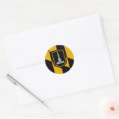 ボルチモア、統一された州 ラウンドシール (封筒)