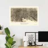 ボルチモア， MDパノラママップ – 1912 ポスター (ホームオフィス)