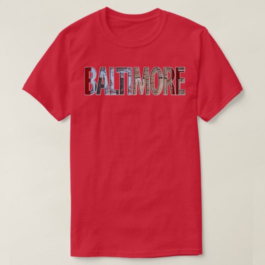ボルチモア Tシャツ (デザイン正面)