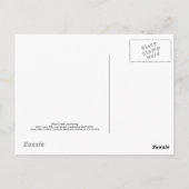 ボルチモアMDスカイラインとボルチモアの空 ポストカード (裏面)