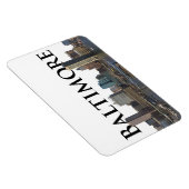 ボルチモアMDスカイラインとボルチモアの空 マグネット (右側)