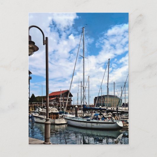 ボルチモアMD – マリーナニアフェルスポイント ポストカード (正面)