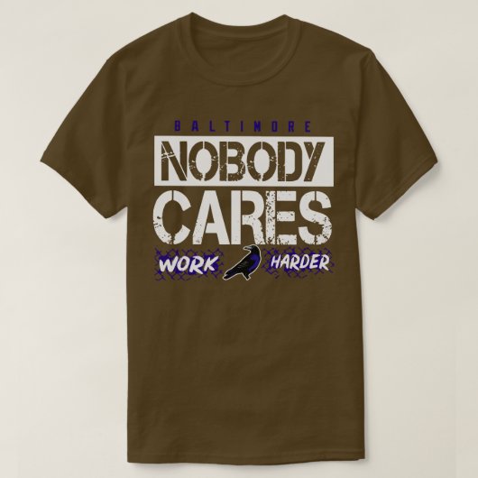 ボルチモアNoboinseresWorkHarly Tシャツ (デザイン正面)