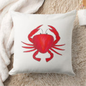 ボルチモメリーランドチェサピーク湾の甲殻類カニ クッション (ブランケット)