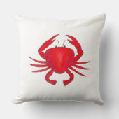 ボルチモメリーランドチェサピーク湾の甲殻類カニ クッション (正面)