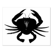 ボルチモメリーランドチェサピーク湾の甲殻類カニ ラバースタンプ (インプリント)