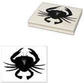 ボルチモメリーランドチェサピーク湾の甲殻類カニ ラバースタンプ (押印)