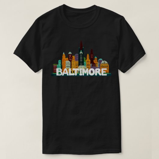 ボルチモメリーランド Tシャツ (デザイン正面)