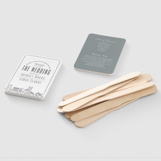 ボルチモ結婚ア |結婚式 プログラムハンドファン ハンドファン (組立なし)