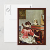 ボルチD. J. Gerard Terによるコンサート ポストカード (正面/裏面)