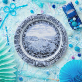 ボルティモアおよびオハイオ州のヴィンテージの鉄道中国 ペーパープレート (パーティー)