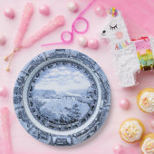 ボルティモアおよびオハイオ州のヴィンテージの鉄道中国 ペーパープレート (パーティー)