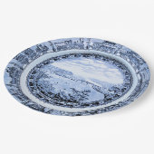 ボルティモアおよびオハイオ州のヴィンテージの鉄道中国 ペーパープレート (アングル)