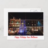 ボルティモアからの幸せな休日 シーズンポストカード (正面/裏面)