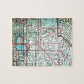 ボルティモアのヴィンテージの地図 ジグソーパズル (横)