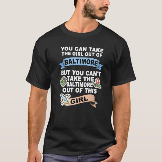 ボルティモアの少女 Tシャツ (正面)