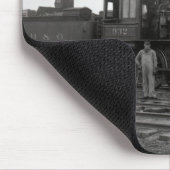 ボルティモア及びオハイオ州(B&O)の鉄道エンジン932 マウスパッド (コーナー)