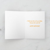 ボルティモア・オリオールズ、誕生日 カード (内部)