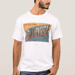 ボルティモア、メリーランド-大きい手紙場面2 Tシャツ