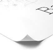 ボルティモダンモアの地図 ポスター (角)