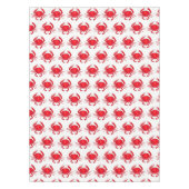 ボルティモメリーランドレッド懸命シェルカニ海鮮食品 テーブルクロス (正面)