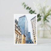 ボルティモメリーランド美しい油絵都市 ポストカード (スタンド正面)