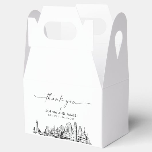 ボルティ結婚モアのパーソナライズされたお願い フェイバーボックス (オープン)