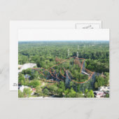 ボルテックスローラーコースターキングスアイランド ポストカード (正面/裏面)