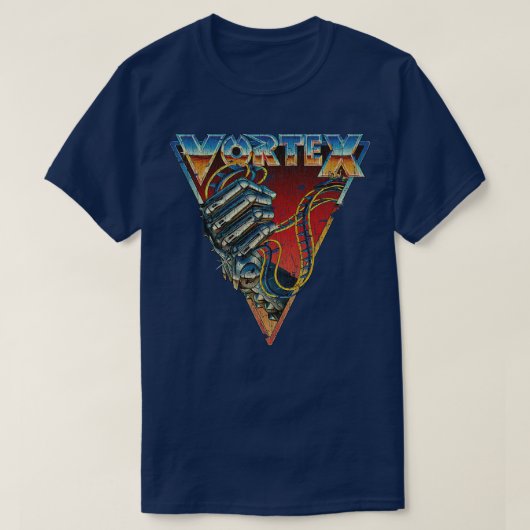 ボルテックスローラーコースター1987 Tシャツ (デザイン正面)