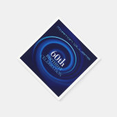 ボルテックス60誕生祝い紙ナプキン スタンダードカクテルナプキン (角)