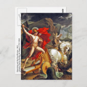 ボルディエールデュビグノンによる海馬と海の怪物 ポストカード (正面/裏面)