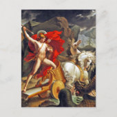 ボルディエールデュビグノンによる海馬と海の怪物 ポストカード (正面)