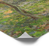 ボルディゲラバイクロード・モネのレモングローブ ポスター (角)