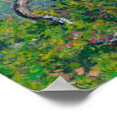 ボルディゲラ(1884年)クロード・モネ ポスター (角)