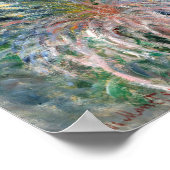 ボルディゲラ(1884)のヤシの木クロード・モネ ポスター (角)