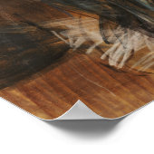 ボルディニ – ブロンドレディーイン夕べガウン ポスター (角)