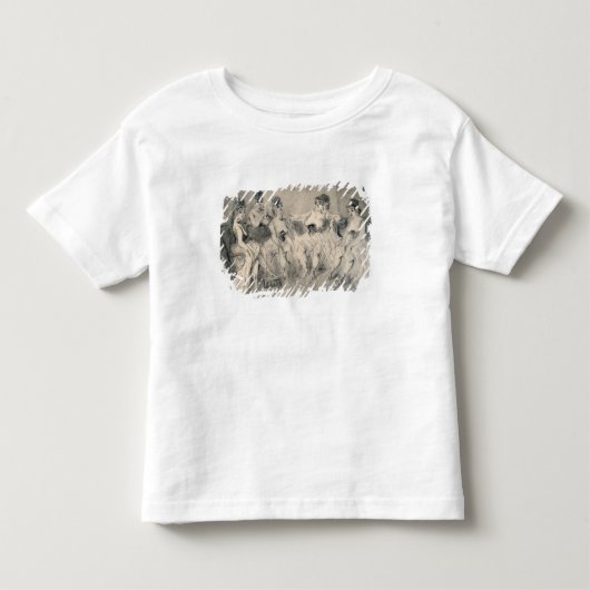 ボルデロの女の子 トドラーTシャツ (正面)
