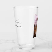 ボルデンモニュメント，秋川， MA - A.J. Borden タンブラーグラス (右)