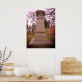 ボルデンモニュメント，秋川， MA - A.J. Borden ポスター (キッチン)