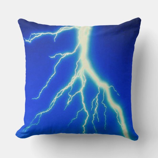 ボルトの稲妻- クッション (正面)
