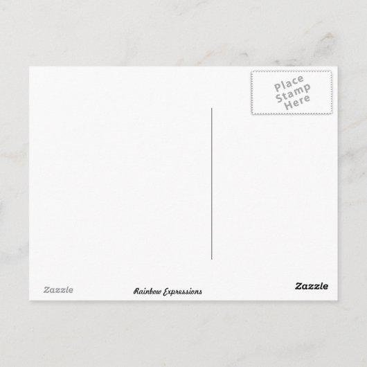 ボルトの稲妻- ポストカード (裏面)