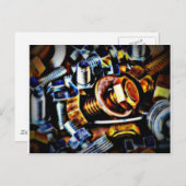 ボルトアポップ・アートのート ポストカード (正面/裏面)